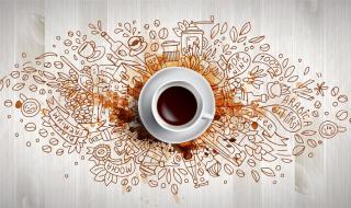 Чашка кафе изгаря мазнини и захар в тялото