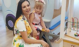 Цвети Радойчева отпразнува 4-ия рожден ден на дъщеря си (СНИМКИ)