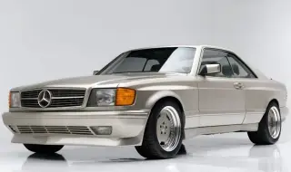 Over half a million BGN for a restmod Mercedes-Benz 560 SEC (VIDEO) 