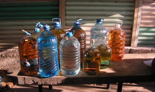 Алкохол с неясен произход на гарата в Разград