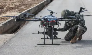 South Korean military drone hits helicopter at airport 