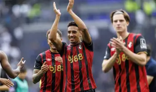 Борнемут с впечатляващ обрат срещу Фулъм и второ място във Висшата лига