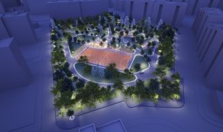 "Спаси София" представи и подари на Общината проект за нов парк в Люлин