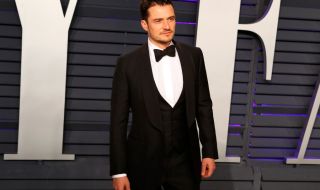 Актьорът Орландо Блум посети детски център в Киев