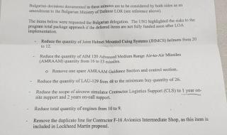 Ето договора за Ф-16. ВВС генерал орязал въоръжението