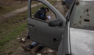 Десетки тела бяха открити на магистрала край Киев