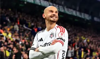 Бешикташ победи Фенербахче в дербито с гол в последните секунди