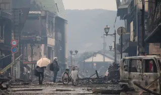 Силно земетресение с магнитуд 7,6 удари Североизточна Япония