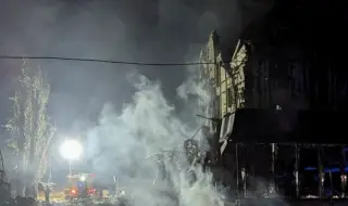 Силни експлозии в Одеса, дронове летят над града