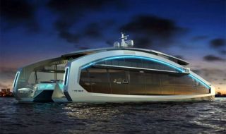 Бъдещето на яхтите е тук: Стъклен плавателен съд