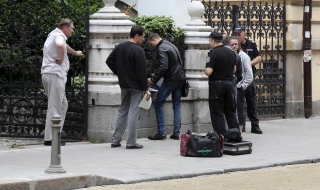 Съмнителен сак до Австрийското посолство