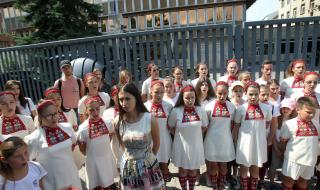 Детският радиохор на БНР излезе на протест