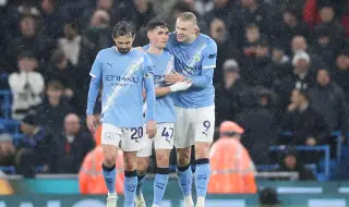 Манчестър Сити с категорична победа над Фулъм, продължава преследването на Арсенал