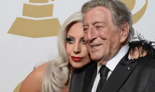 Лейди Гага отдаде почит към Тони Бенет - 1 година след смъртта му