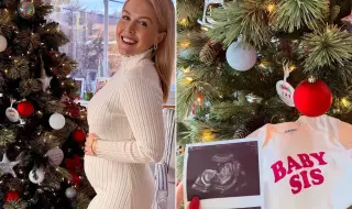 Прессекретарят на Белия дом Каролайн Ливит съобщи, че очаква второто си дете