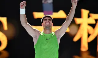 Карлос Алкарас продължава победния си поход на Откритото първенство на Австралия