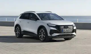 Audi представи базово Q4 e-tron с увеличен пробег