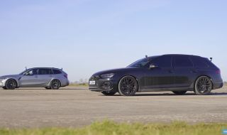 Най-очакваната надпревара: BMW M3 Touring срещу Audi RS4 (ВИДЕО)