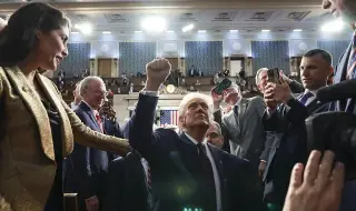 Donald Trump addresses Congress: America is back! 