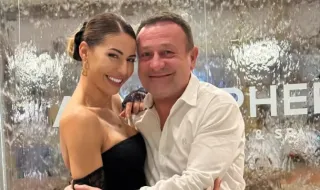 Годеницата на Димитър Рачков го поздрави за именния ден с "желязна" шега