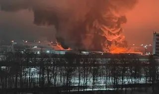 Украински дронове поразиха нефтохимически завод в Урал