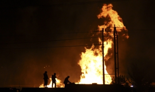 Смъртоносна експлозия взриви склад за съхранение на газ в Мексико