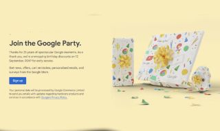 Google чества 25 години 