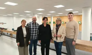Легендите Весела Лечева и Ясна Шекарич откриха първия европроект в спортната стрелба