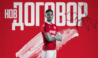 ЦСКА поднови договора на свой юноша след трайното му налагане в първия състав