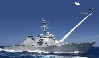 Хусите пратиха ракета по военен кораб на САЩ ВИДЕО