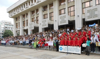 Над 1 000 пяха в Бургас "Върви, народе възродени"