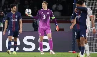 Мануел Нойер под прицел: Вратарят на Байерн Мюнхен обвинен за поражението от Арсенал