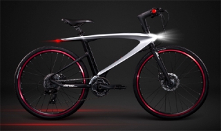 Умно колело с Android и лазерни светлини