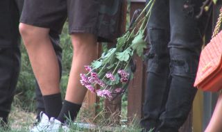 В Пазарджик почетоха паметта на прободения смъртоносно 21-годишен Ангел