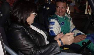 Нинова влезе в бокса на рали "България" 2018 (СНИМКИ)