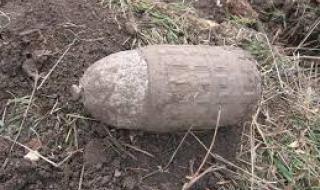 Откриха военен снаряд на пътя Ловеч-Севлиево