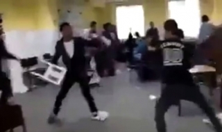 Брутален бой между бежанци в Германия (ВИДЕО)