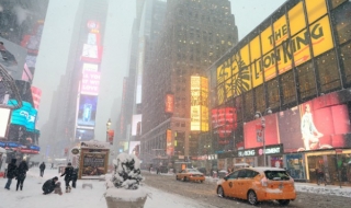 Ню Йорк в зимна блокада