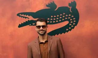 Григор Димитров заблестя на първия ред на модния шоурум на Lacoste в Париж