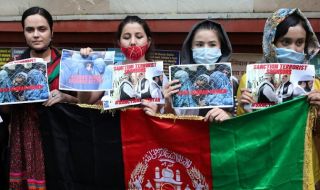 Нов протест на афганистанки за човешките им права