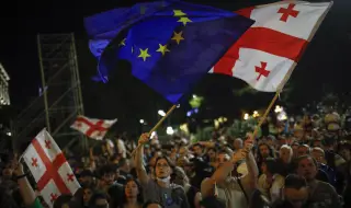 Законът за "чуждестранните агенти" застрашава европейското бъдеще на Грузия, предупреди ЕС