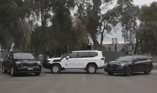 Ново обозначение за полицейски автомобили се вижда само през нощта