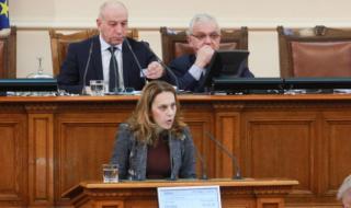 Марияна Николова дойде с прозрачна блузка за първия си парламентарен контрол