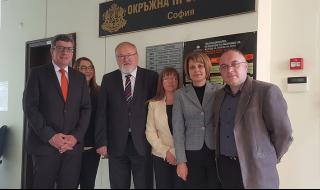 Германски прокурори посетиха колегите си от София