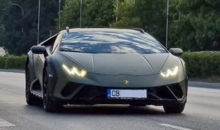 Българин си купи рядко Lamborghini Huracan Sterrato 