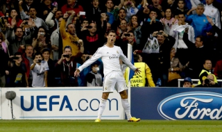 Актьорът Роналдо реши мача с Юве