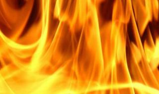 Пожар горя в девическия манастир в Калофер