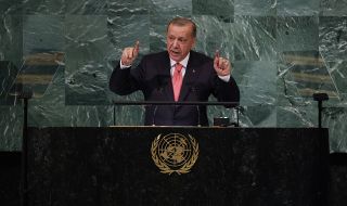 Ердоган в Ню Йорк: Истанбулското споразумение за зърното е едно от най-големите постижения на ООН