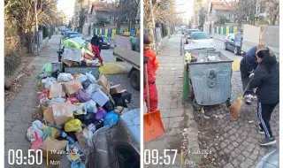 От Общината обявиха: Работата по нормализиране на сметопочистването в София продължава СНИМКИ