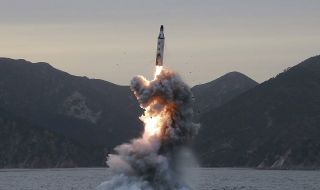 Сеул обяви успешен тест на първата си ракета с твърдо гориво